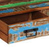 TV-taso 120x30x45 cm kierrätetty täyspuu