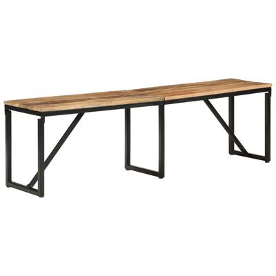 Penkki 160x35x46 cm täysi kierrätetty mangopuu