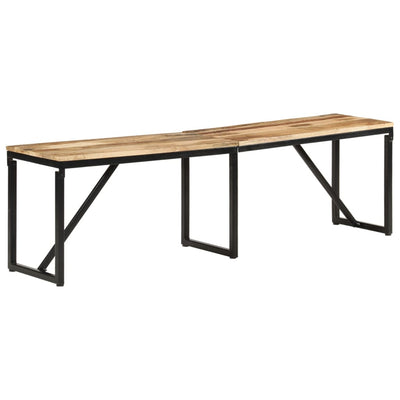Penkki 160x35x46 cm täysi kierrätetty mangopuu