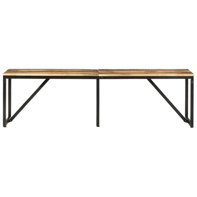 Penkki 160x35x46 cm täysi kierrätetty mangopuu