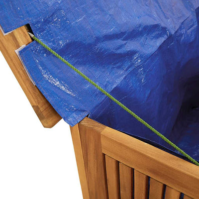 Ulkosäilytyslaatikko Aristi 75x75x58cm (akasiapuu)