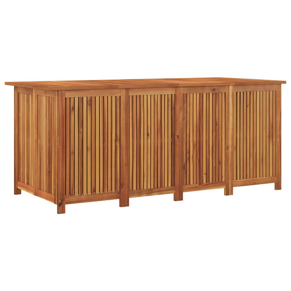 Ulkosäilytyslaatikko 175x80x75 cm täysi akasiapuu