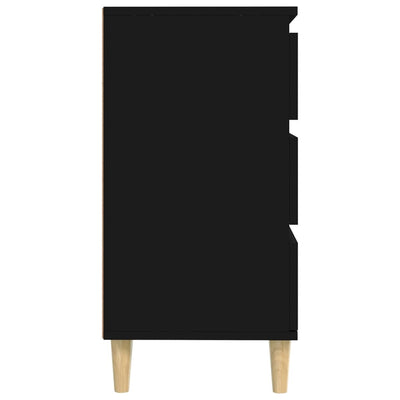 Senkki musta 60x35x70 cm tekninen puu