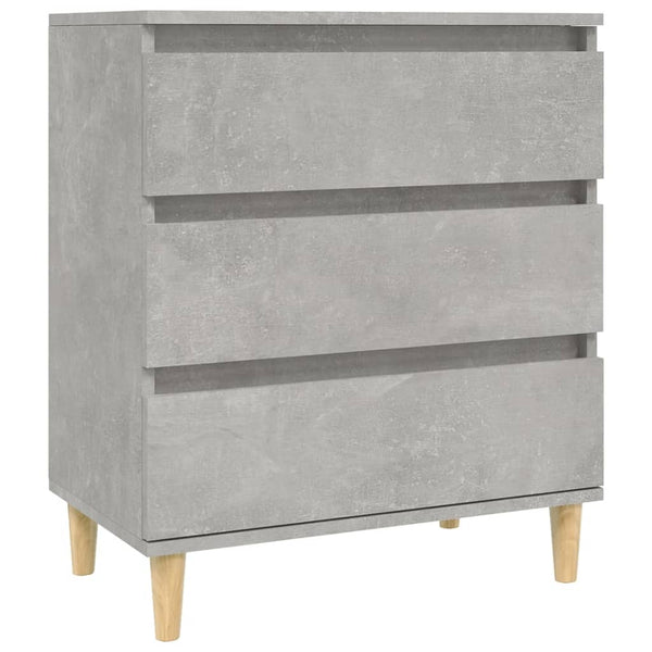 Betoninharmaa senkki Eraan 60x35x70cm (puinen)