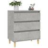 Betoninharmaa senkki Eraan 60x35x70cm (puinen)