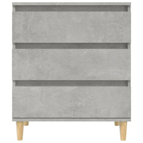 Betoninharmaa senkki Eraan 60x35x70cm (puinen)