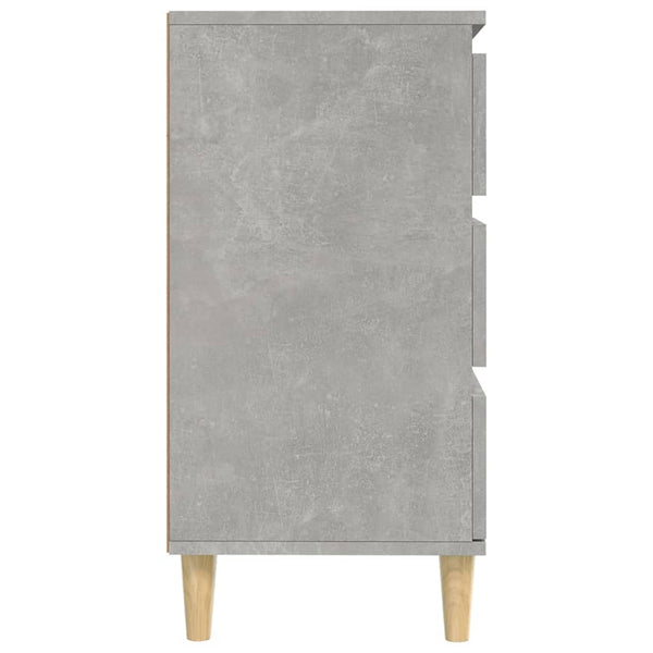 Betoninharmaa senkki Eraan 60x35x70cm (puinen)