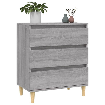 Senkki harmaa Sonoma 60x35x70 cm tekninen puu