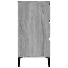 Harmaa senkki Wissam 60x35x70cm (puinen)