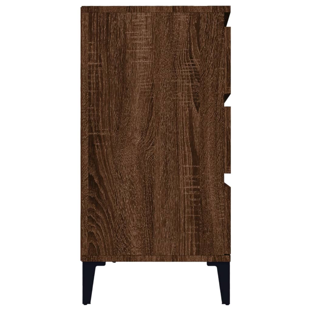 Ruskea senkki Wissam 60x35x70cm (puinen)