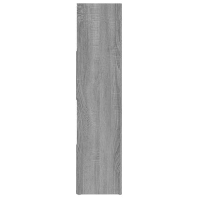 Kirjahylly/tilanjakaja harmaa Sonoma 105x24x102 cm