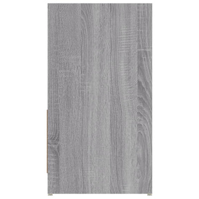 Kylpyhuoneen kaappi harmaa Sonoma 60x33x61 cm tekninen puu