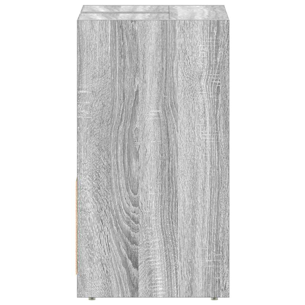 Harmaa kylpyhuoneen kaappi Ozsvath 60x33x61cm (puinen)