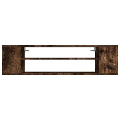 Seinä TV-taso savutammi 100x30x26,5 cm tekninen puu