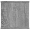 Seinähylly harmaa Sonoma 102x30x29 cm tekninen puu