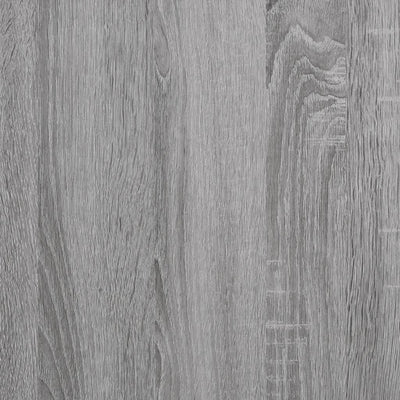 Seinähylly harmaa Sonoma 102x30x29 cm tekninen puu