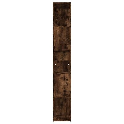 Kirjahylly savutammi 45x24x160 cm tekninen puu