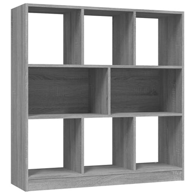 Kirjakaappi harmaa Sonoma 97,5x29,5x100 cm tekninen puu