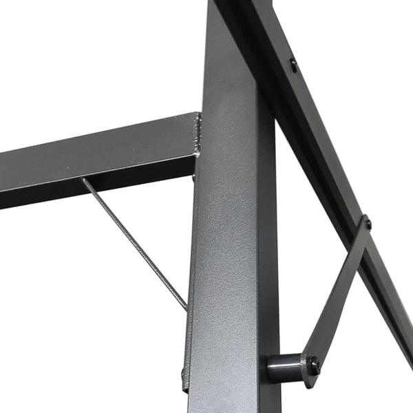 Pergola sisäänvedettävä katto kerma 295x292x230 cm