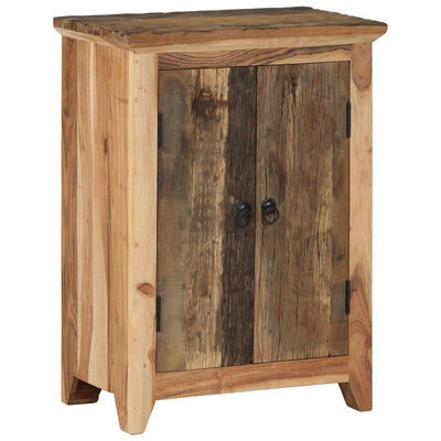 Senkki 55x33x75 cm täysi akasia ja kierrätetty puu