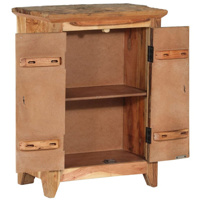 Senkki 55x33x75 cm täysi akasia ja kierrätetty puu