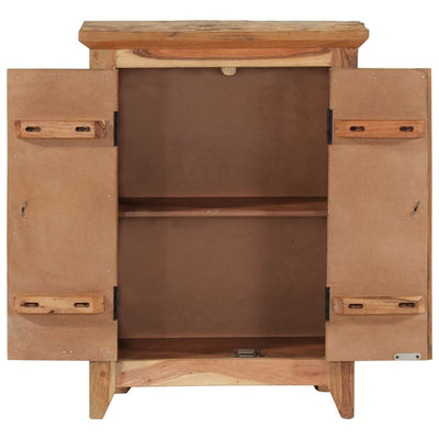 Senkki 55x33x75 cm täysi akasia ja kierrätetty puu