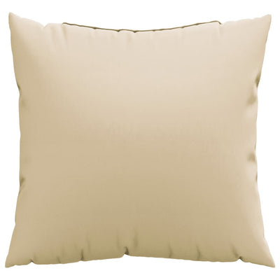Sohvatyynyt 4 kpl beige 40x40 cm kangas