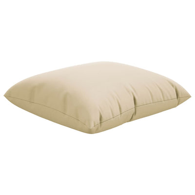 Sohvatyynyt 4 kpl beige 40x40 cm kangas