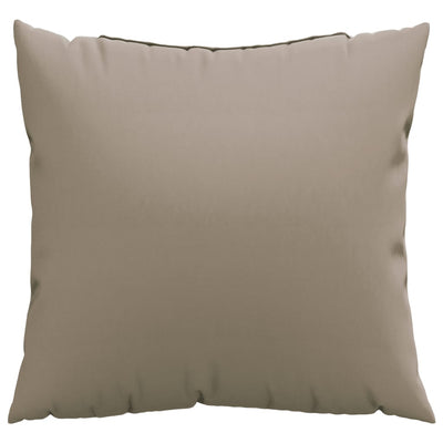 Sohvatyynyt 4 kpl taupe 40x40 cm kangas