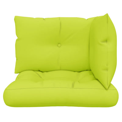 Lavatyynyt 3 kpl kirkkaanvihreä kangas