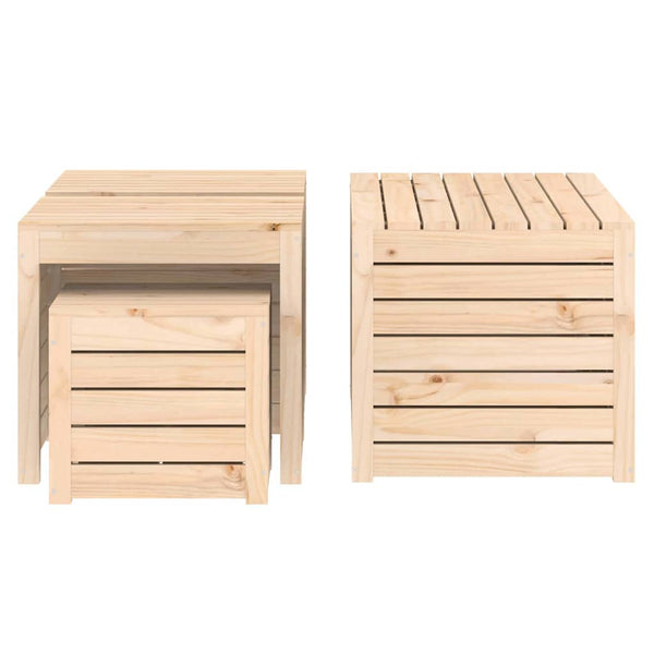 Ulkolaatikkosarja Monu (4-osainen, mänty)