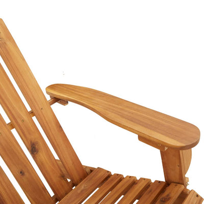 2-osainen Adirondack ulkoleposarja täysi akasiapuu