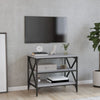TV-taso harmaa Sonoma 60x40x50 cm tekninen puu