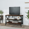 TV-taso ruskea tammi 80x40x50 cm tekninen puu
