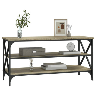 TV-taso Sonoma-tammi 100x40x50 cm tekninen puu