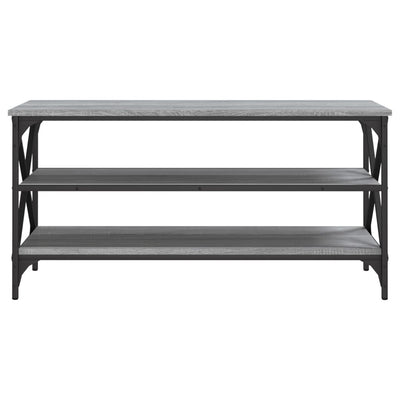 TV-taso harmaa Sonoma 100x40x50 cm tekninen puu