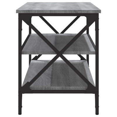 TV-taso harmaa Sonoma 100x40x50 cm tekninen puu