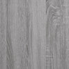 TV-taso harmaa Sonoma 100x40x50 cm tekninen puu