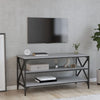 TV-taso harmaa Sonoma 100x40x50 cm tekninen puu