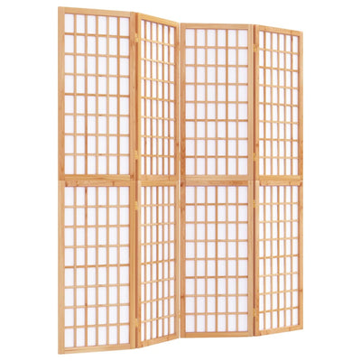 Tilanjakaja 4 paneelia japanilaistyylinen 160x170 cm