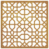 Corten teräs puutarhaseinäkoriste Anghelichia 55x55cm (maurikuvio)