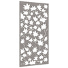 Corten teräs puutarhaseinäkoriste Miia 105x55cm (vaahteranlehtikuvio)