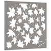 Corten teräs puutarhaseinäkoriste Eusebio 55x55cm (vaahteranlehtikuvio)