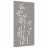 Corten puutarhaseinäkoriste Petia 105x55cm (bambukuvio)