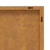 Corten teräs puutarhaseinäkoriste Gherase 105x55cm (kukkakuvio)