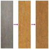 Corten teräs puutarhaseinäkoriste Kinka 105x55cm (karttakuvio)