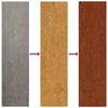 Puutarhaseinäkoriste 105x55 cm corten teräs lehtikuvio