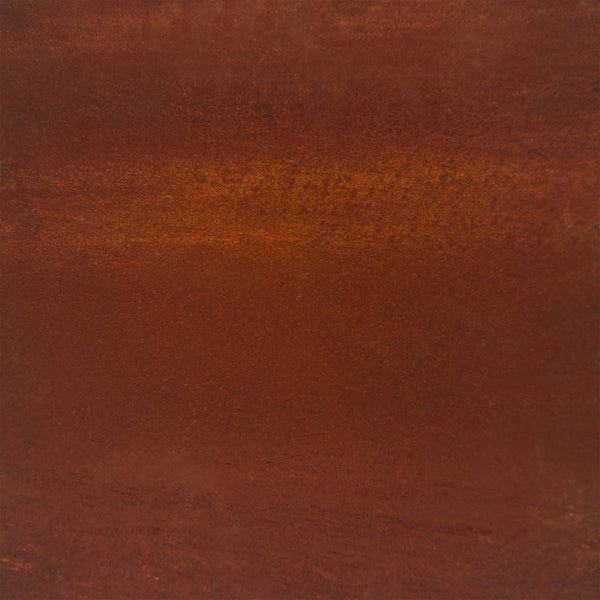 Puutarhaseinäkoriste 105x55 cm corten teräs lehtikuvio