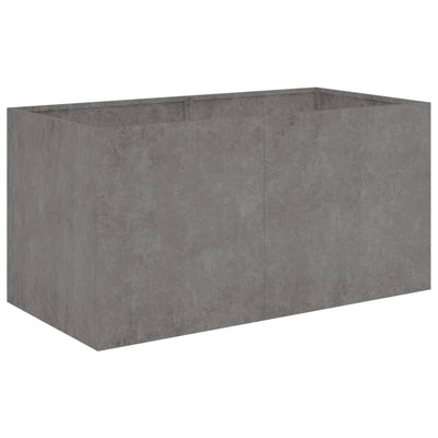 Kukkalaatikko 80x40x40 cm Corten teräs