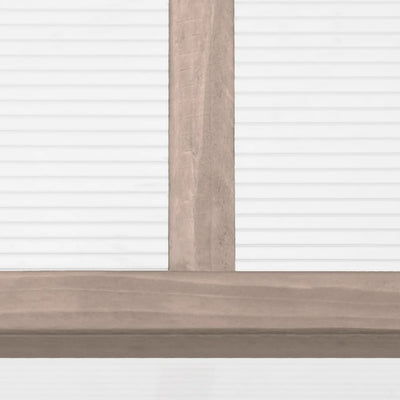 Kasvihuone harmaa 110x58,5x39 cm kuusi